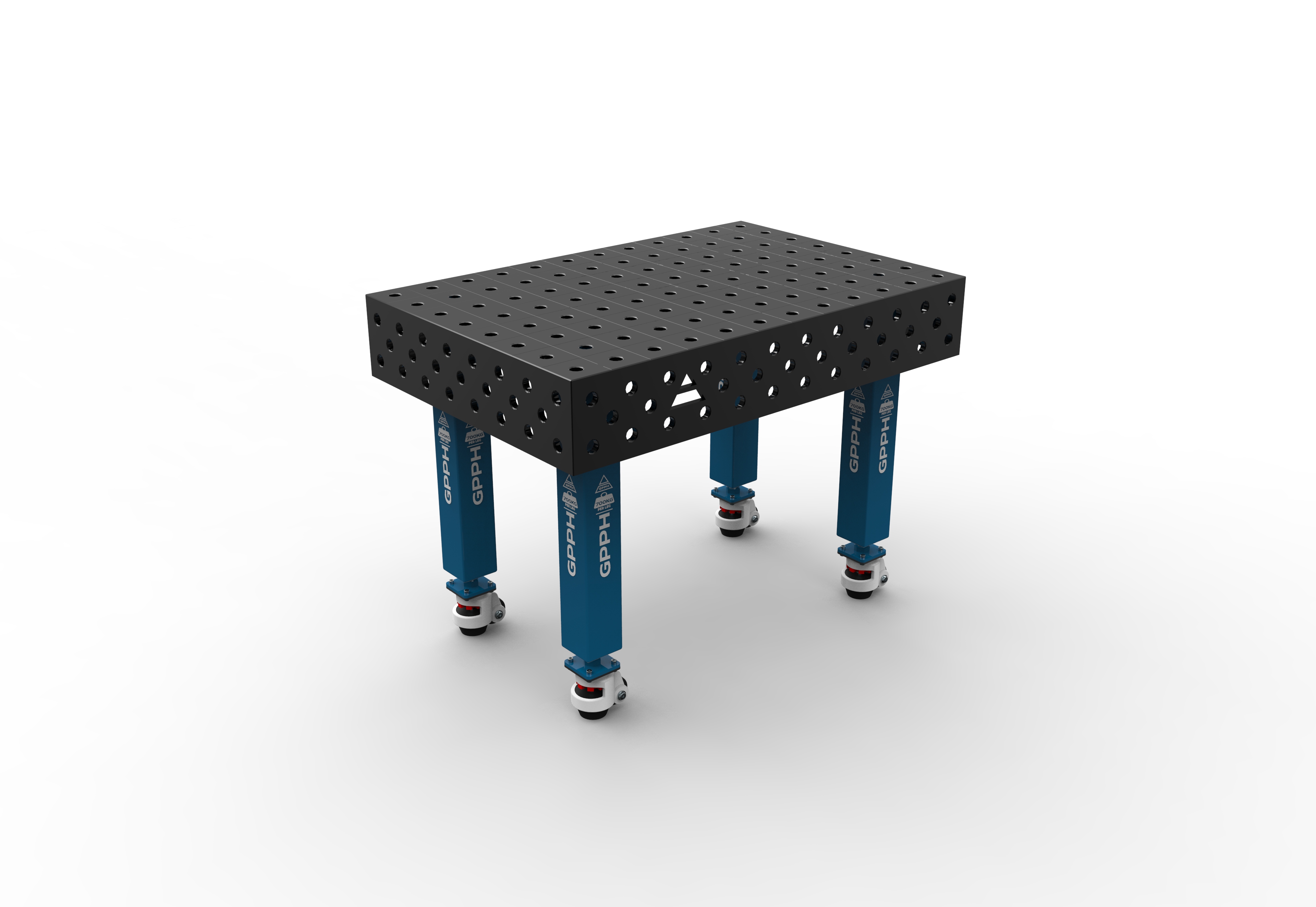 

Svejsebord PRO 1200x800  grid 100x100 Ø28 - System 28